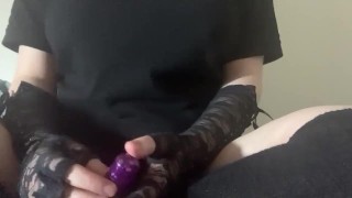 Toy Review in knee highs! - Voodoo Pocket Pleasure Vibrator