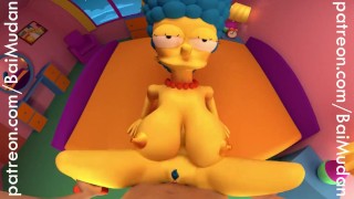 The Simpsons - Marge missionary pounding POV