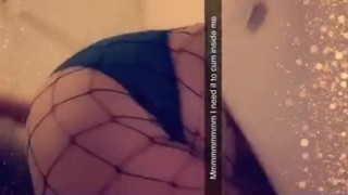 Slowly sliding toy in my wet pussy
