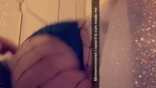 Slowly sliding toy in my wet pussy
