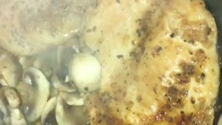 Episode 1: Femdom girlfriend cooking dinner. 