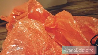 My First BubbleWrap Stiletto Stomp ASMR