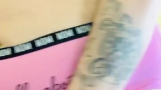 Cheeky stroke and slap