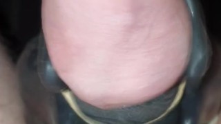 Big cock shaked and milked by Nobra Twincharger :)