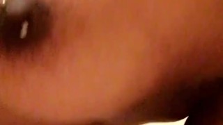 Sexy ebony tease