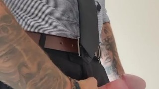 Lunchtime Hotel hookups, cum soaked suit