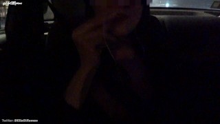 ASMR and JOI in spanish... In an Uber!