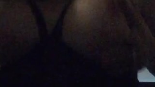 Love Touching and licking my tits !!!!