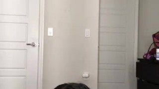 PAWG MILF SLOPPY DILDO SUCKING 