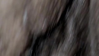 Extreme close up cock and balls fucking Ebony BBW during covid-19 stay ASMR