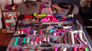 BBW Huge Sex Toy collection.