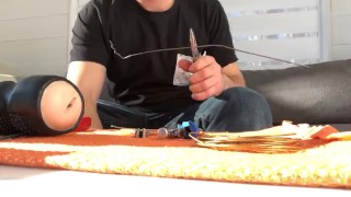 Covid boredom, made a cock sucking machine