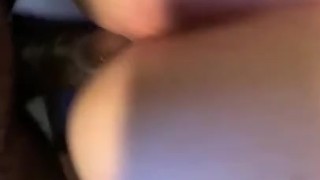 Thick white Girl takes BBC until she taps