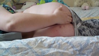 Big Booty Jiggle Self Love Stomach play