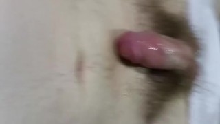 boy jerks in filled diaper (cumshot)