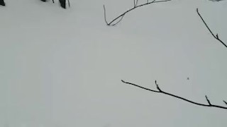 Horny ski trip jerk outside