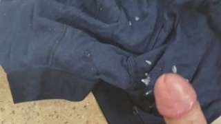 College guy's big load of laundry pt.2