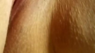 Me playing with my wet pussy all wet and horny