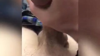 Nutted all over myself