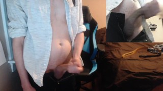 After interview solo cum