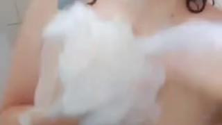 join me for a hot soapy shower!