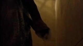 Cleaning This BBC in The Shower