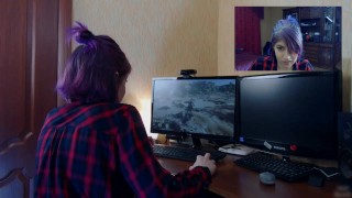 Необычный стрим (с вибратором на дистанционном управлении)