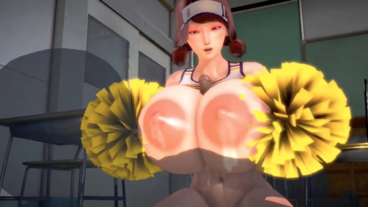 3D hentai super big tits Cheerleader - Free Porn Videos - YouPorn