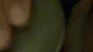 Dildo in fat pussy