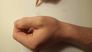 MOLLY JANE BIG TITS MILF - Drawing