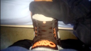 Fucking some shoes & cum