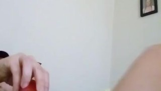 Can't wait for Boyfriend to Cum home so I started alone.