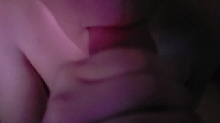 gf sucks the cum out of my dick oral creampie