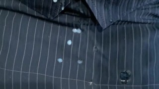 OL 事務服ぶっかけ