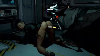 Cyberpunk 2077 ■ V gets fucked by a drone