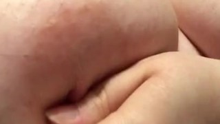 Playing with my nipples 