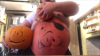 pumpkin pig halloweenie
