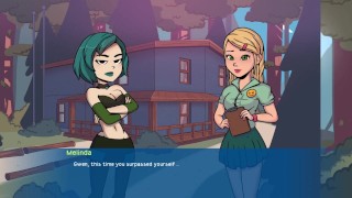 Camp Pinewood [v2.8.0] Part 22 Sexy Quarrel Gwen By LoveSkySan69