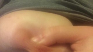 Squeezing my nipples before my milk dries up