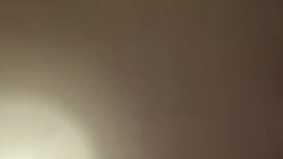 Using my flashlight to wank off with and big moaning and cumshot 