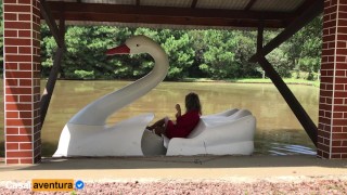 Yummy anal at the country hotel lake. Real Amateur