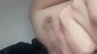 ASMR guy fingering his face