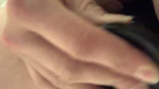 MILF Quarantine Quickie #1: Edge of Shower Dildo Ride. Wet Pussy Penetrated