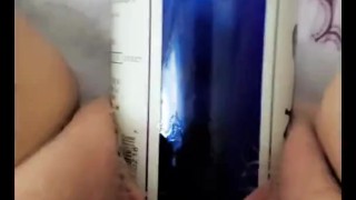  Bottle Stretching Hairy Ginger Pussy