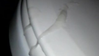 Cum On my TOILET LATE POST