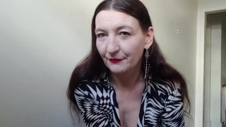 INHALE 19 smoking fetish video by Gypsy Dolores a wild cougar of Montreal