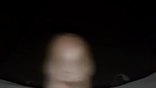 Stroking BBC In The Dark Messy Cum