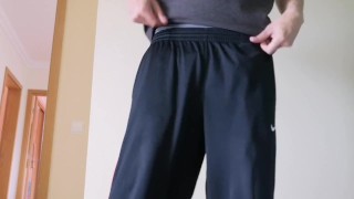 Afternoon stripshow and jerkoff in my bedroom. 