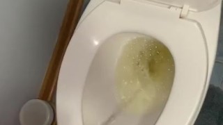Teen Pissing at Home (Seat Down Request)