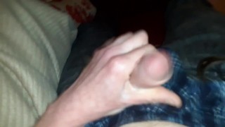 Beating my small cock, big load - verbal humiliation 